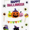 STICKERS HALLOWEEN EPOXY 1.2 A 6.8CM X14 PIECES