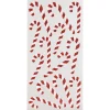 STICKERS PAILLETTES ROUGE ET BLANC 10X20CM
