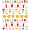 STICKERS PUFFY PAQUES 1.4CM A 3.1CM X68 PIECES