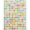 STICKERS STRASS ADHESIFS CRISTAL RONDS X504 PIECES