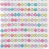 STICKERS STRASS PASTEL RONDS 5MM X378 PIECES