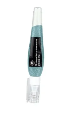 STYLO PAILLETTES DIAMANTINES TURQUOISE 10G