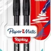 2 STYLOS BILLES EFFACABLES REPLAY NOIR