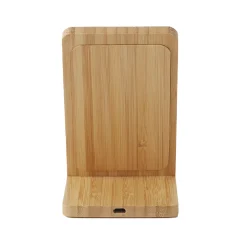 SUPPORT CHARGEUR INDUCTION BOIS 15W