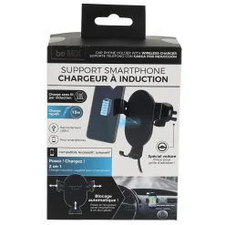 SUPPORT TELEPHONE CHARGEUR INDUCTION