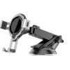 SUPPORT TELEPHONE VENTOUSE FERMETURE PAR GRAVITE