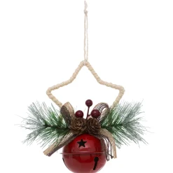 SUSPENSION FORME GRELOT ROUGE OU BLANC