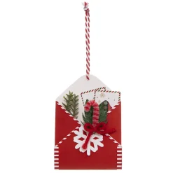 SUSPENSION LETTRE PAPIER ROUGE
