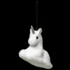 SUSPENSION LICORNE PAILLETTEE ARGENT