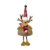 SUSPENSION NOEL RENNE BOUCLETTE ROUGE DORE
