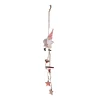 SUSPENSION PERE NOEL ETOILES ET BOIS H.45CM