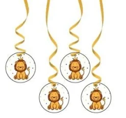 SUSPENSION SPIRALE LION X4 PIECES