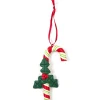 SUSPENSION SUCRE ORGE 11X6CM