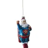 SUSPENSION VERRE PERE NOEL SUPER HEROS