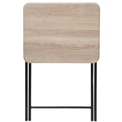 TABLE PLIANTE 48X38CM BOIS H.64CM