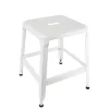 TABOURET METAL BLANC PM M4