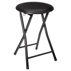 TABOURET PLIANT BASIC NOIR