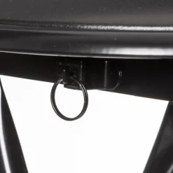 TABOURET PLIANT BASIC NOIR