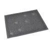TAPIS DE LITIERE RECTANGLE POUR CHAT GRIS 30X40CM