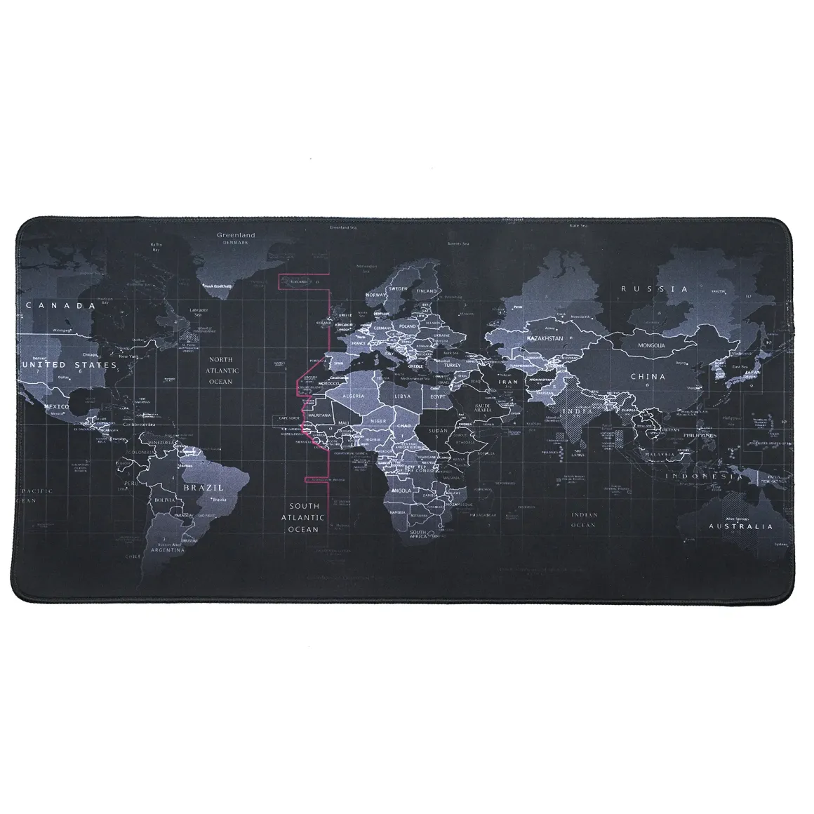 TAPIS DE SOURIS XL MAPPEMONDE 60X30CM
