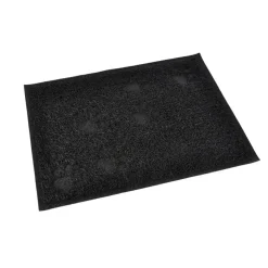 TAPIS RECTANGLE CHAT NOIR 30X40CM