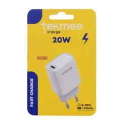 TEKMEE CHARGEUR MURAL 20W TYPE C
