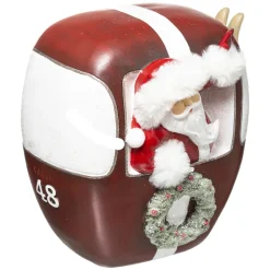 TELECABINE PERE NOEL H.20CM
