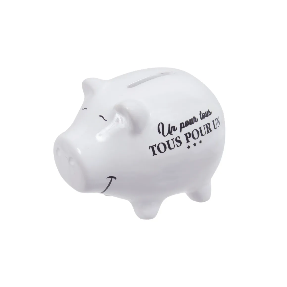 TIRELIRE COCHON FAMILLE