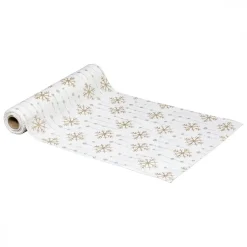 TISSU FLOCONS GOUTTES 28X300CM