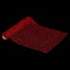 TISSU MESH SEQUIN ROUGE 28X300CM