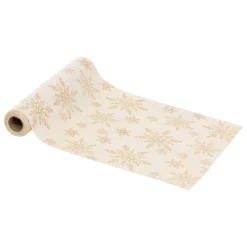 TISSU VELOURS BLANC PAILLETTE 28X300CM