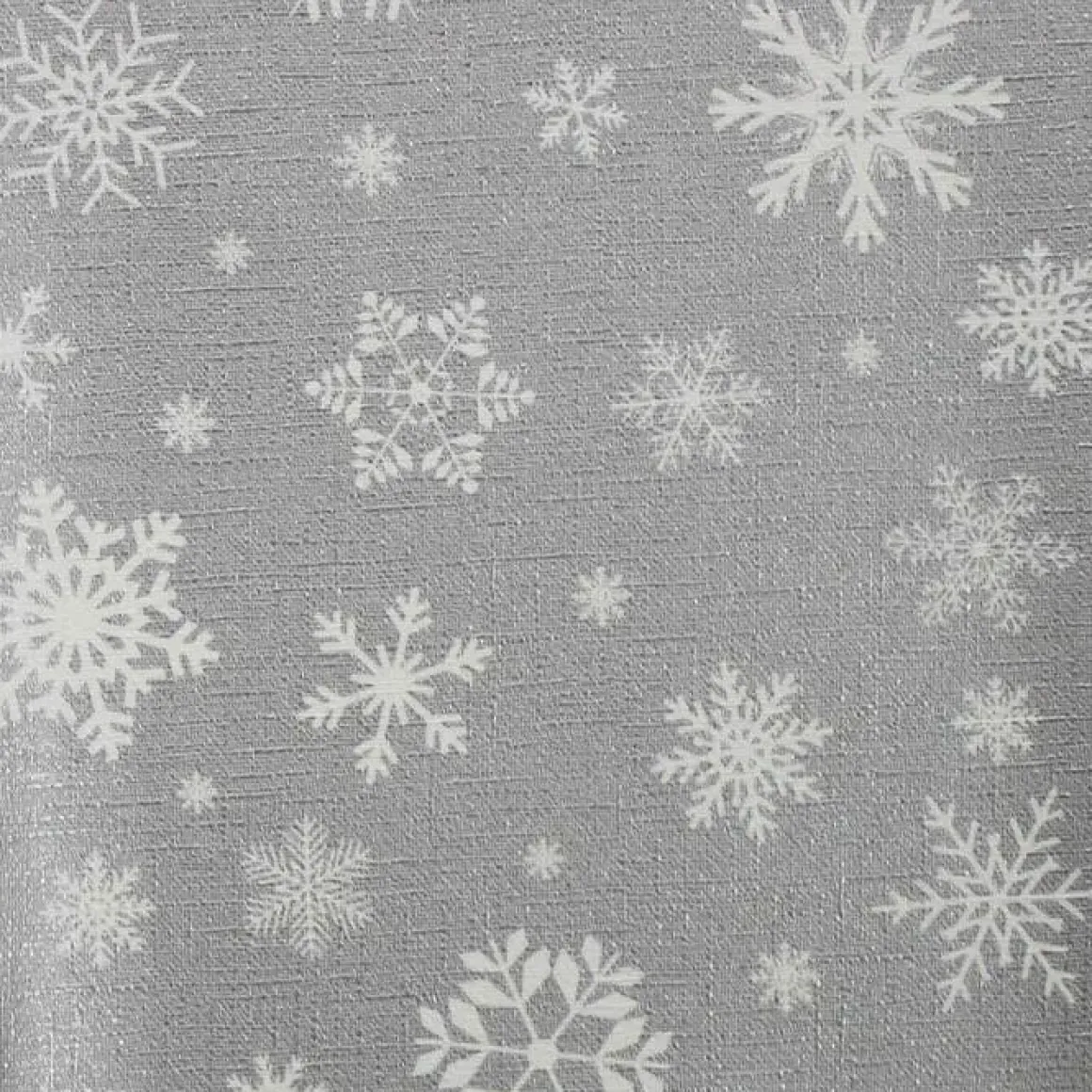 TOILE CIREE RLX 1 40MX20M PVC IMPRIME CHRISTMAS TIME BLANC