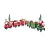 TRAIN DE NOEL METAL L.20CM