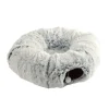 TUNNEL DE JEU POUR CHAT PLIABLE 80X25CM FLUFFY