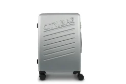 VALISE CITY BAG SYDNEY COLORIS ARGENTE 41X60X25CM