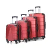 VALISE OSLO BORDEAUX 27X40X17CM