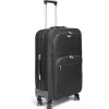 VALISE TISSU 8 ROUES NOIR GM D.81X50X33CM