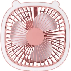 VENTILATEUR LED RECHARGEABLE USB 2 EN 1 KAWAII