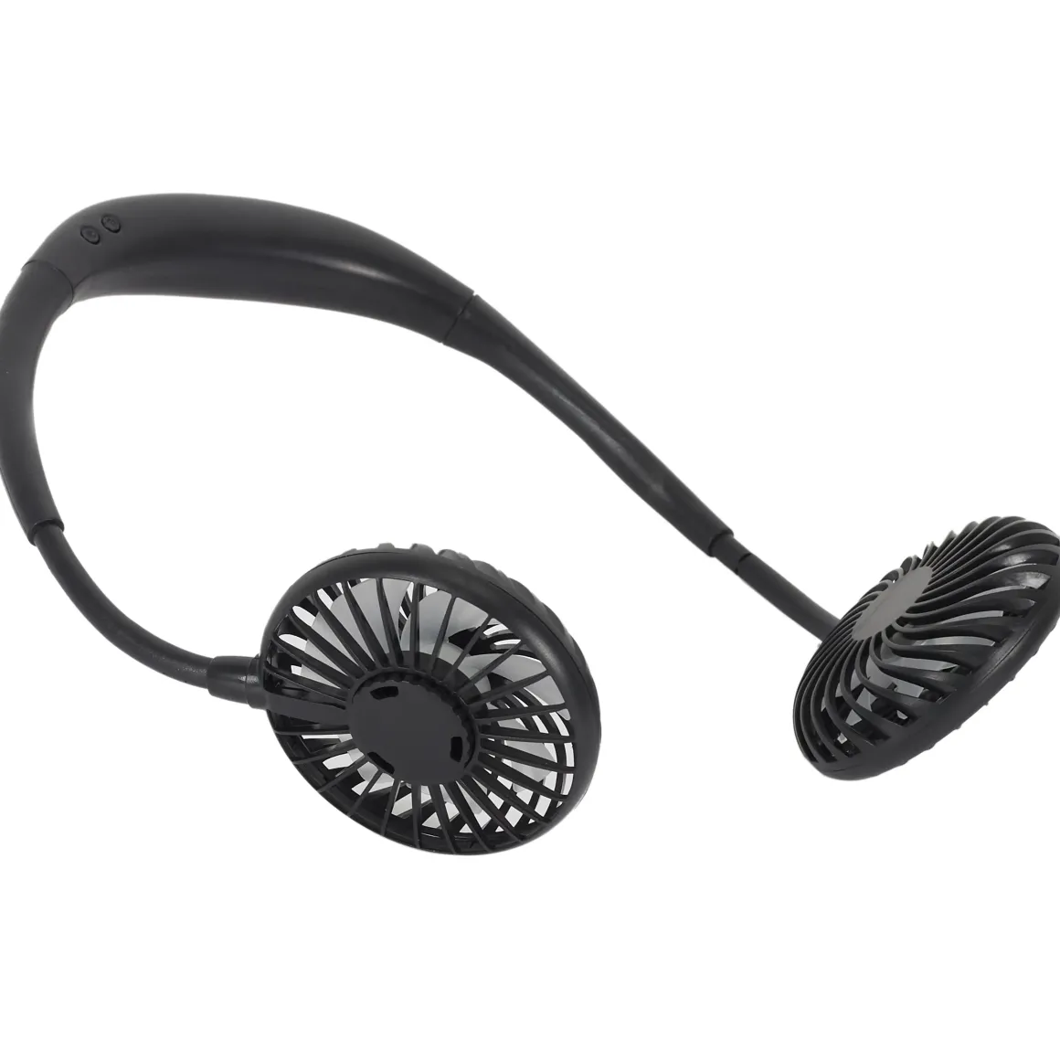 VENTILATEUR RECHARGEABLE TOUR DE COU LUMINEUX