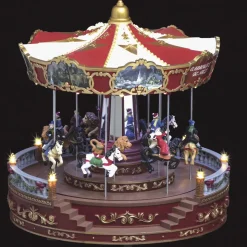 VILLAGE DE NOEL GRAND CARROUSEL 40LEDS