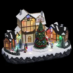 VILLAGE DE NOEL SALON DE THE SUR SECTEUR 18 LEDS