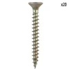 VIS AGGLOMERE POZIDRIVE TETE FRAISE ACIER BICHROMATE PZ2X4.5
