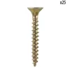 VIS AGGLOMERE POZIDRIVE TETE FRAISE ACIER BICHROMATE PZ2X4X3