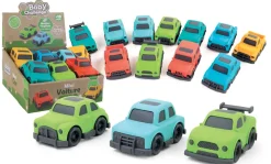 VOITURES 9CM 1ER AGE EN MATIERE VEGETALE ROUES LIBRES